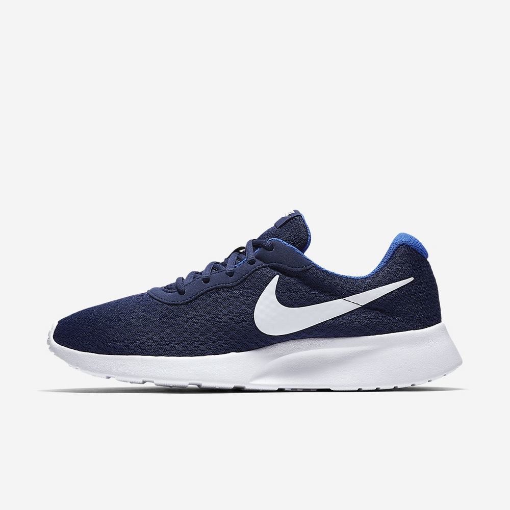 Sneakers Nike Tanjun Bleu Marine 6389-427 Midnight Navy/Game Royal/White Homme | VMM-86073789